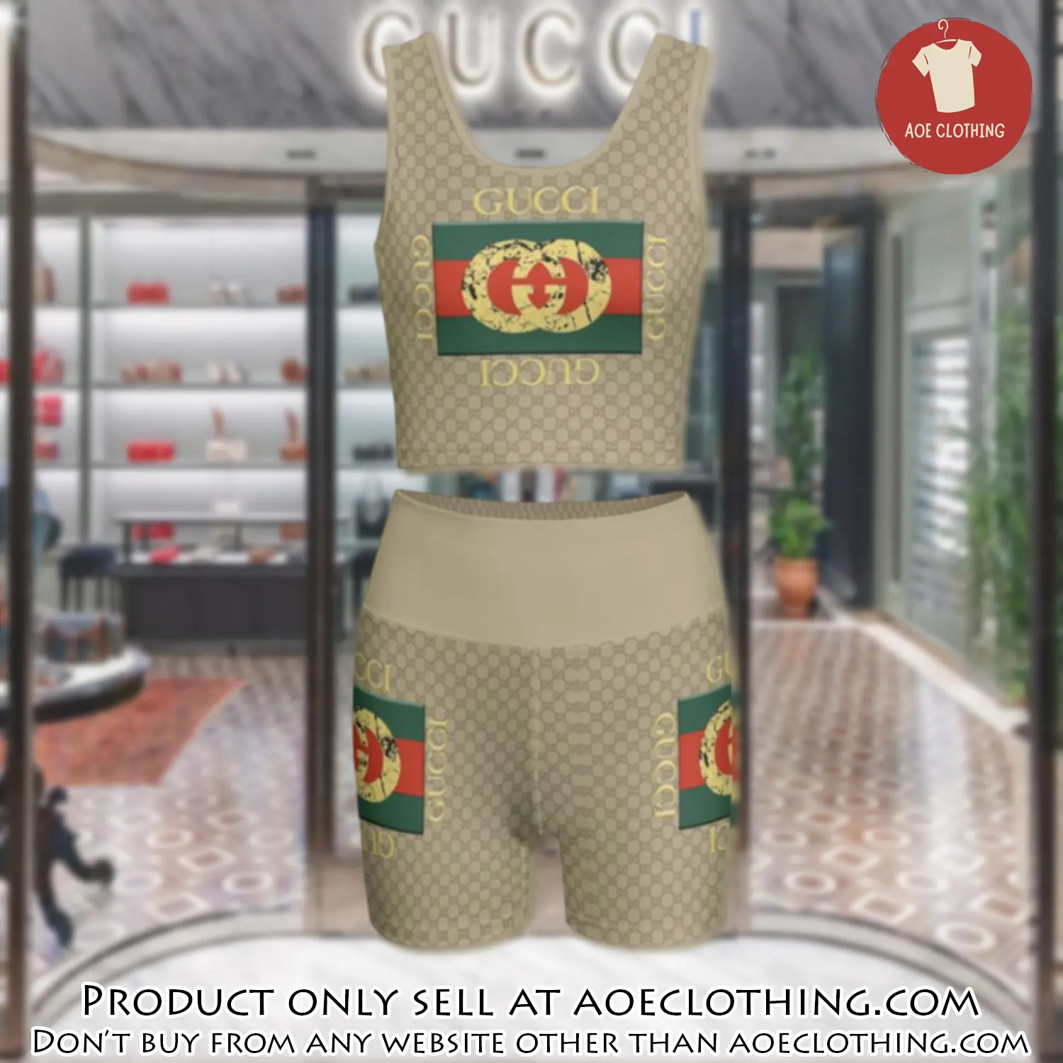 Gucci summer women sport bra yoga set running outfit sby1035 aoe2535406